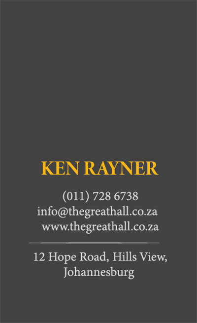 The Great Hall logo