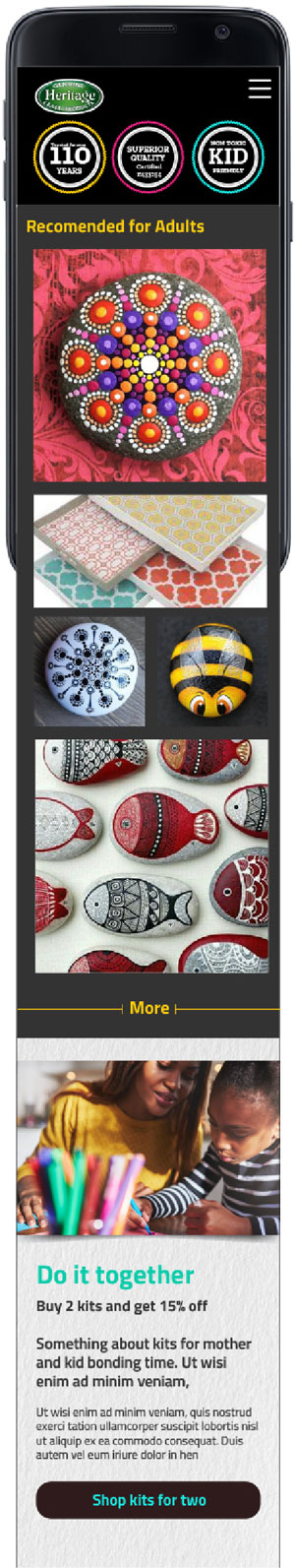 Heritage Craft Paint website